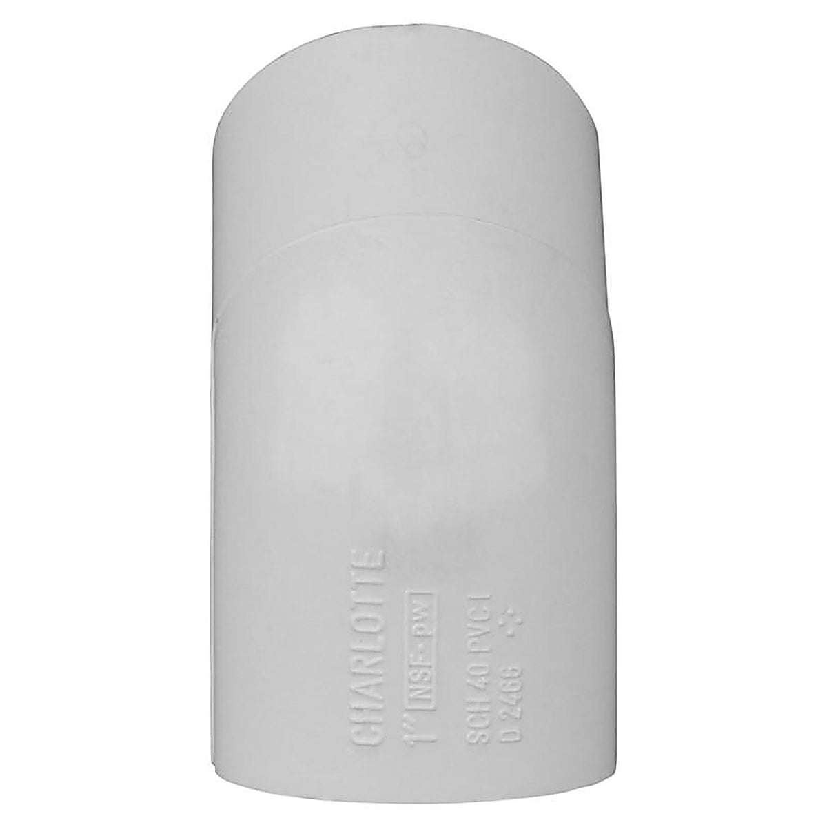 Charlotte Pipe PVC023091000 Schedule 40 1 in. Slip x 1 in. Dia. Slip PVC Elbow