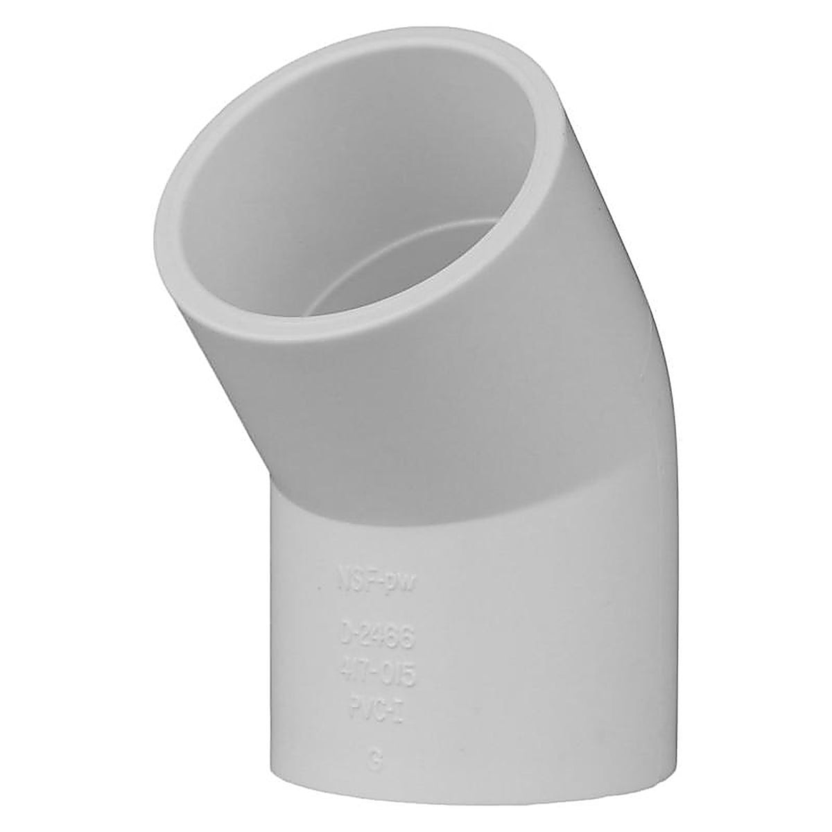 Charlotte Pipe PVC023091400 Schedule 40 1-1/2 in. Slip x 1-1/2 in. Dia. Slip PVC Elbow