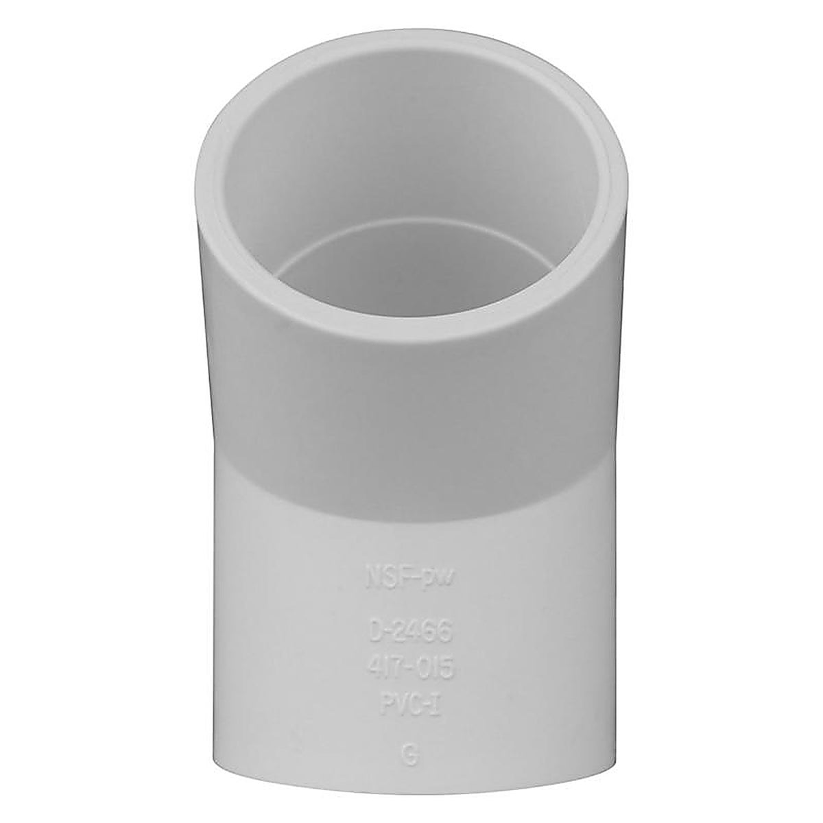 Charlotte Pipe PVC023091400 Schedule 40 1-1/2 in. Slip x 1-1/2 in. Dia. Slip PVC Elbow