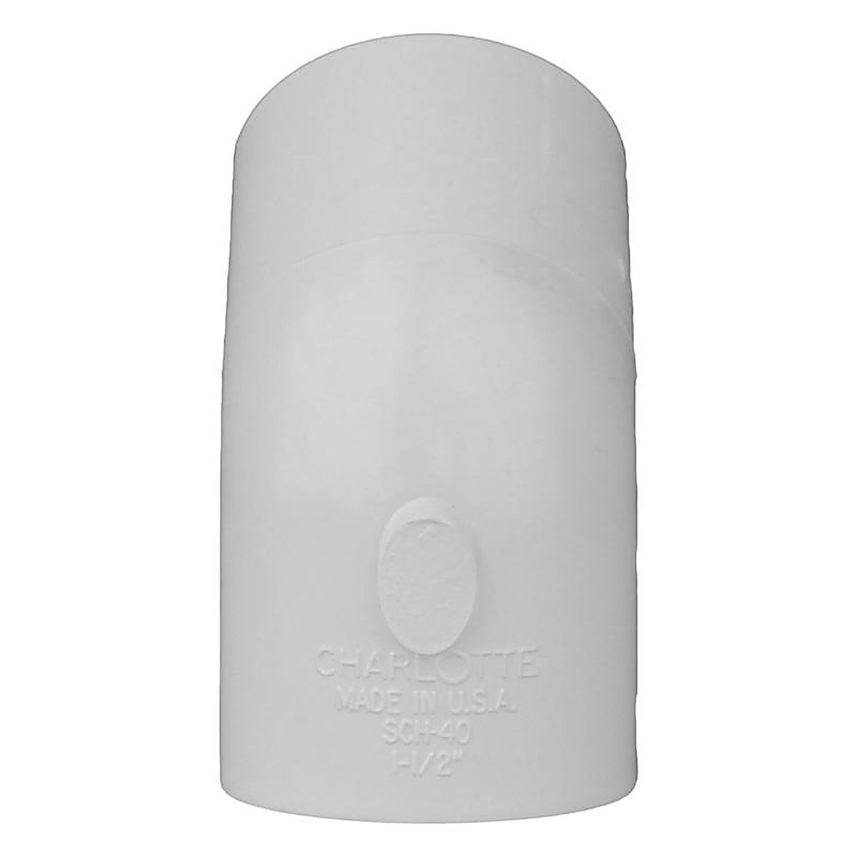 Charlotte Pipe PVC023091400 Schedule 40 1-1/2 in. Slip x 1-1/2 in. Dia. Slip PVC Elbow