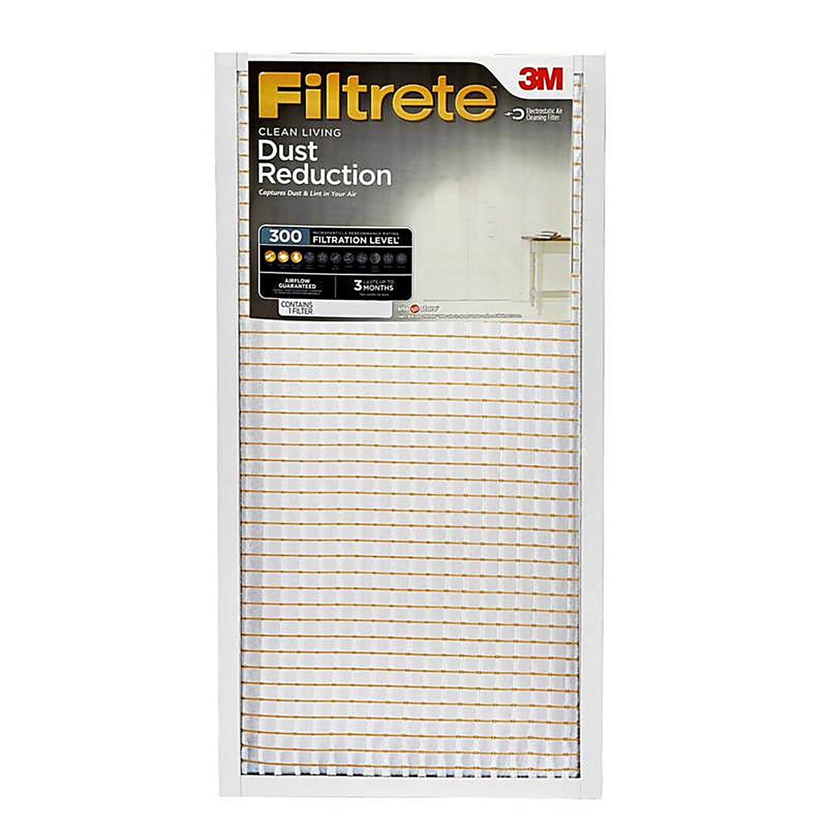 3M 319-4 Filtrete 12 in. W X 20 in. H X 1 in. D 7 MERV Pleated Air Filter 1 pk
