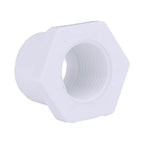 Charlotte Pipe PVC021080600 Schedule 40 3/4 in. Spigot x 1/2 in. Dia. FPT PVC Reducing Bushing