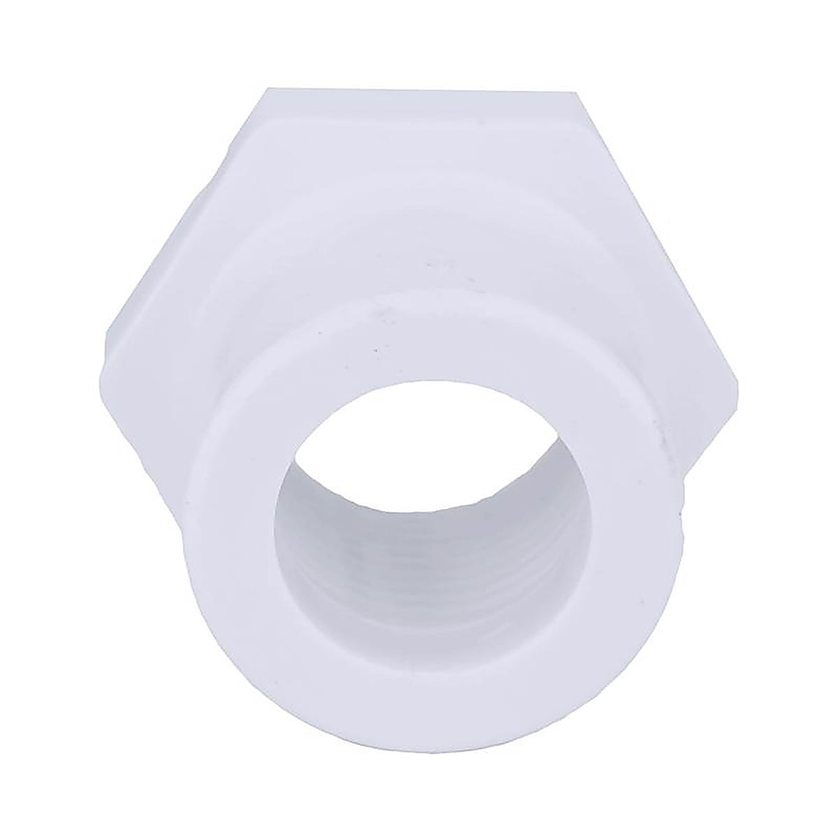 Charlotte Pipe PVC021080600 Schedule 40 3/4 in. Spigot x 1/2 in. Dia. FPT PVC Reducing Bushing