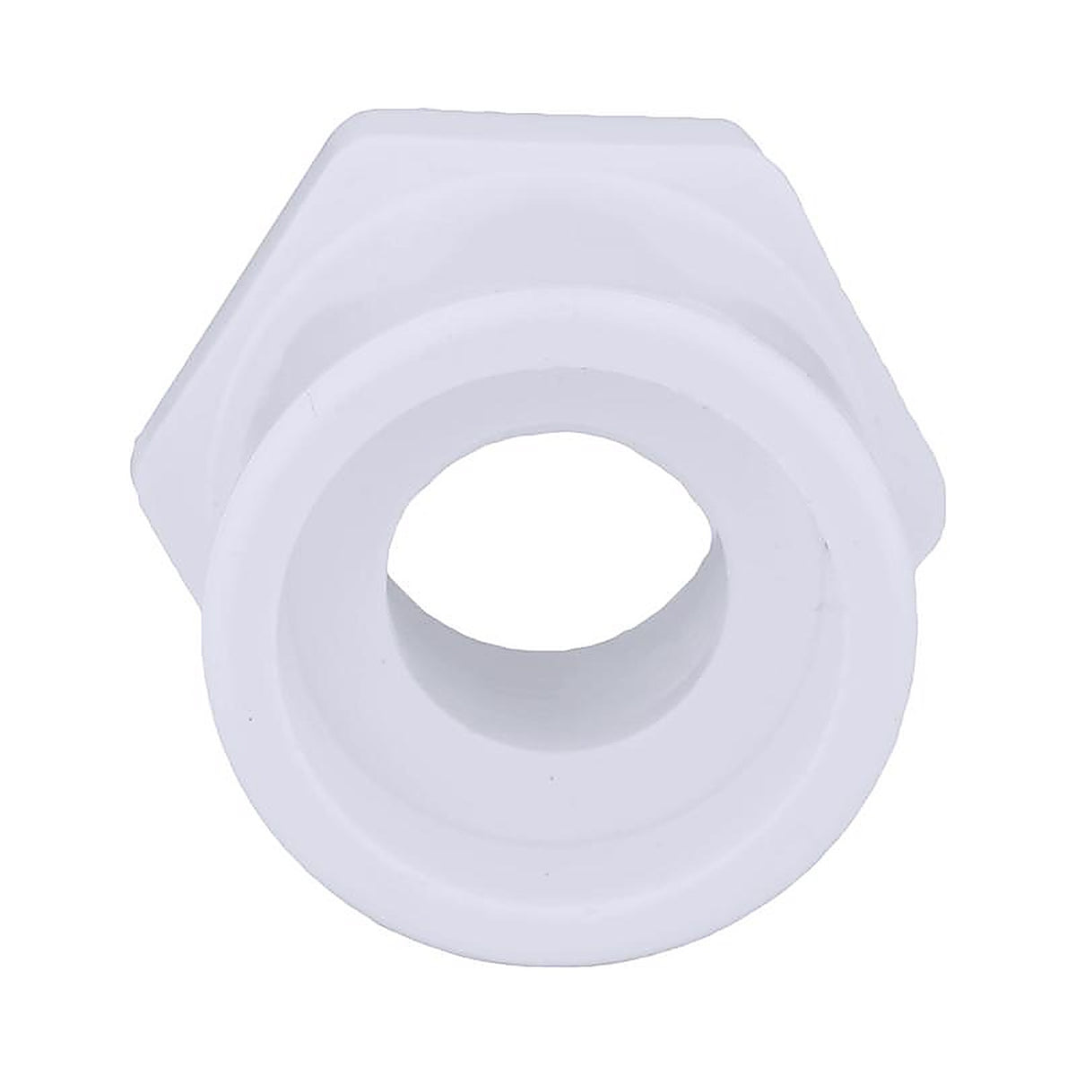 Charlotte Pipe PVC021080700 Schedule 40 1 in. Spigot x 1/2 in. Dia. FPT PVC Reducing Bushing