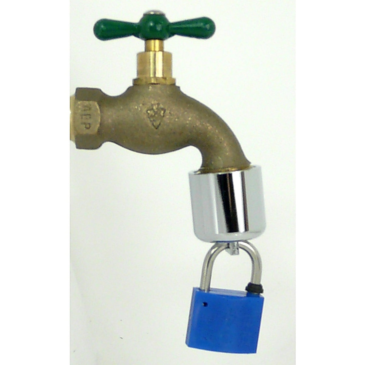 Conservco - DSL-2 - 3/4 In. Hose MPT Anti-Siphon Brass Hose Bibb Lock with Padlock