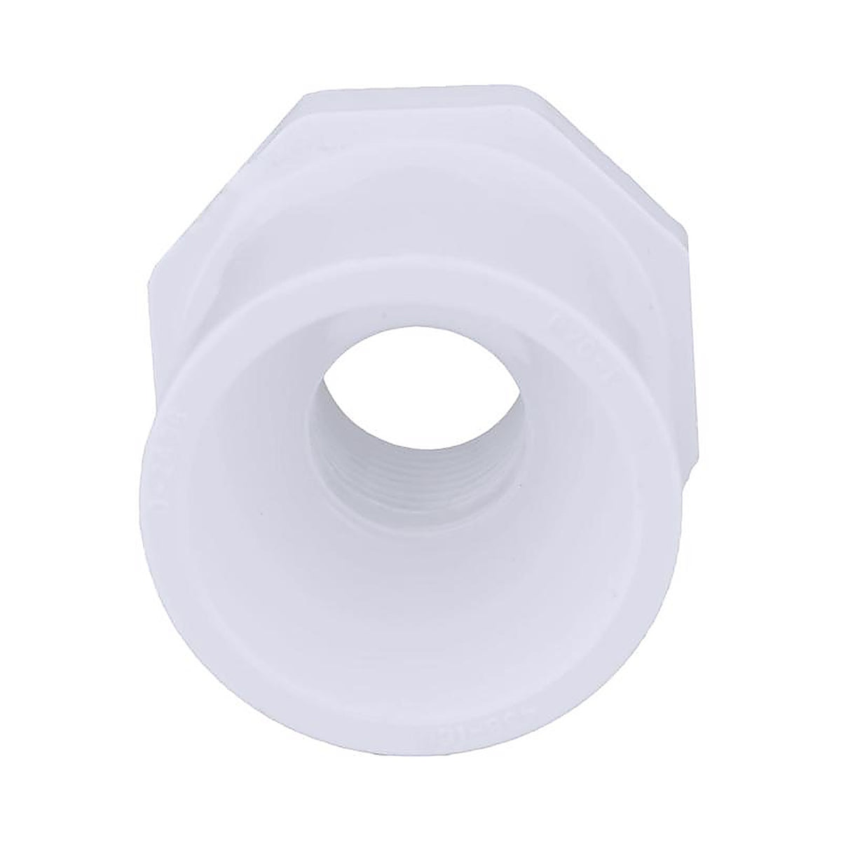Charlotte Pipe PVC021080900 Schedule 40 1-1/4 in. Spigot x 1/2 in. Dia. FPT PVC Reducing Bushing