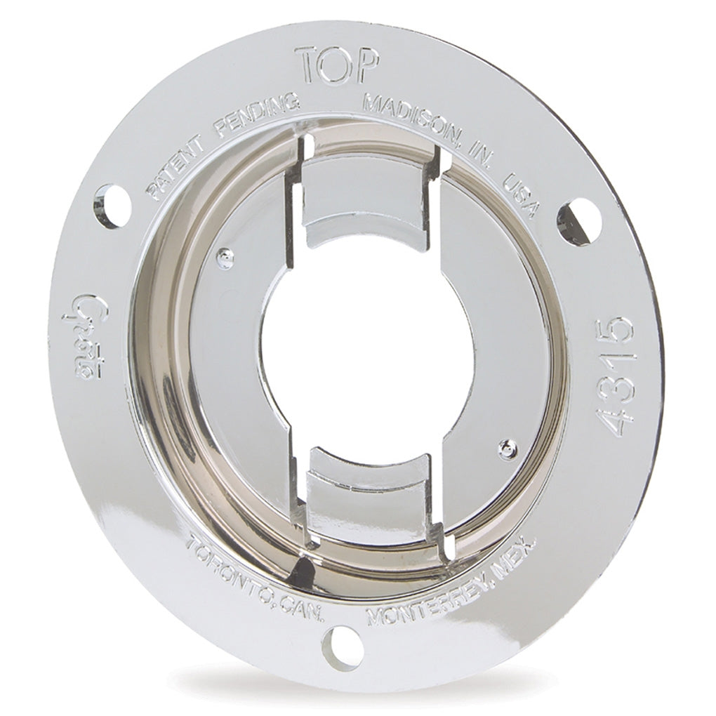 Grote 43153 Theft-Resistant Mounting Flange for 2in. Round Lamps