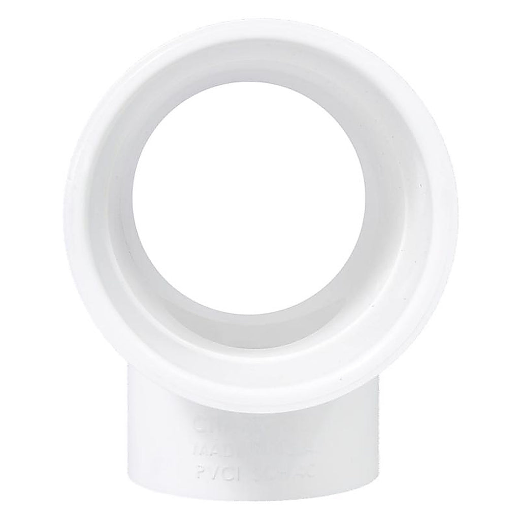 Charlotte Pipe - PVC 02401 5300 - Schedule 40 2 In. Slip X 2 In. D Slip PVC Reducing Tee 1 Pack