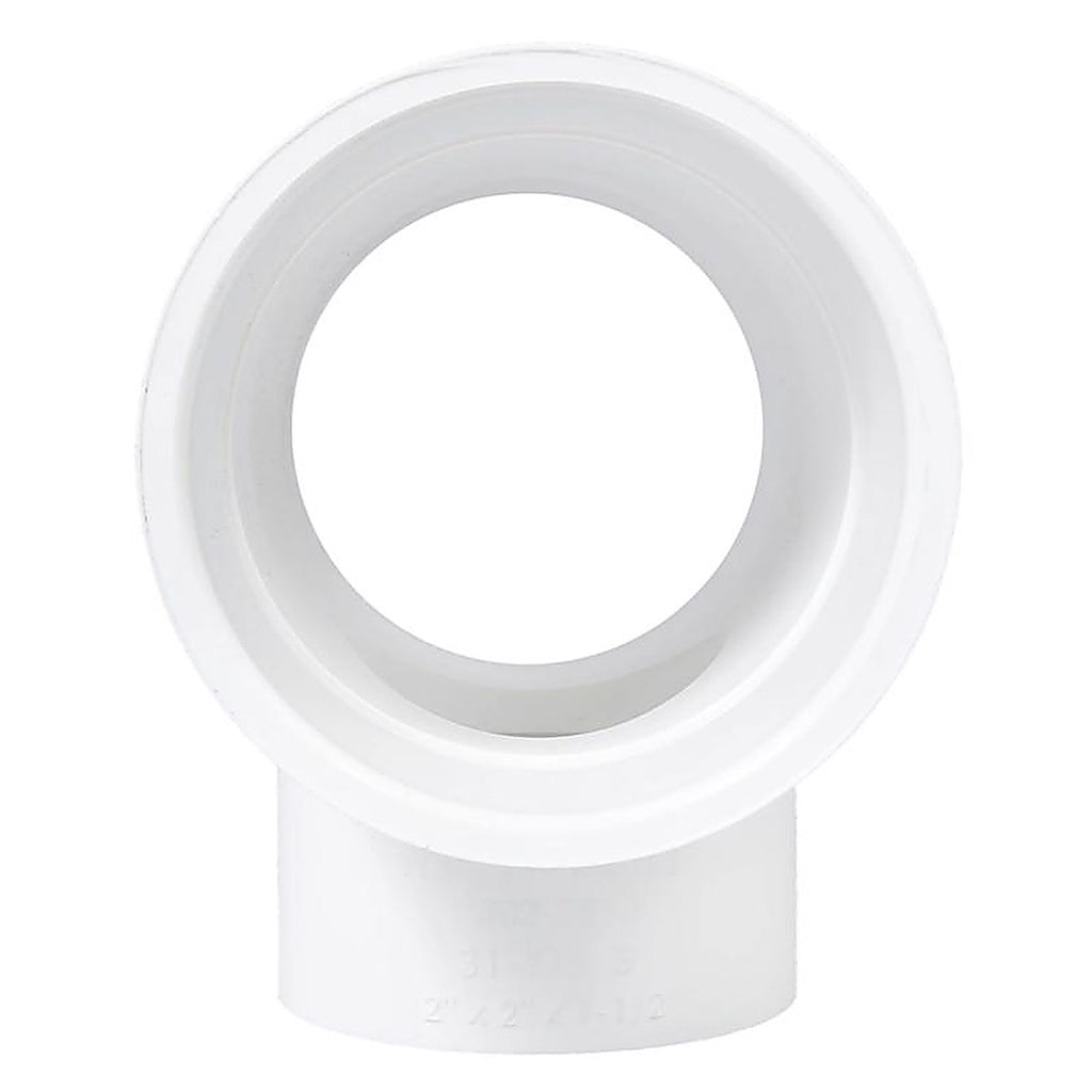 Charlotte Pipe - PVC 02401 5300 - Schedule 40 2 In. Slip X 2 In. D Slip PVC Reducing Tee 1 Pack