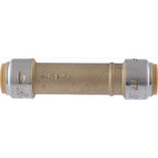 SharkBite U3016LFA 3/4 in. Push x 3/4 in. Dia. Push Brass Slip Coupling
