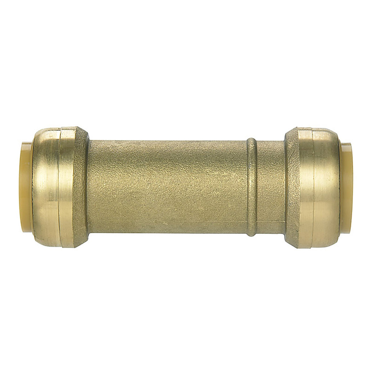 SharkBite U3020LFA 1 in. Push x 1 in. Dia. Push Brass Slip Coupling