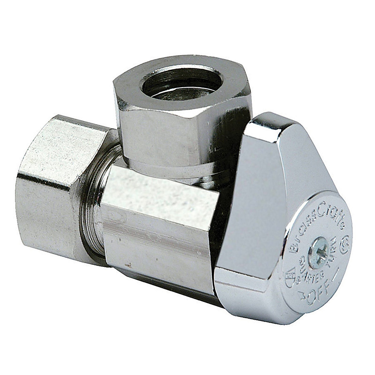 Brasscraft G23341XC1 1/2 in. FPT x 1/2 in. MPT Brass Shut-Off Valve