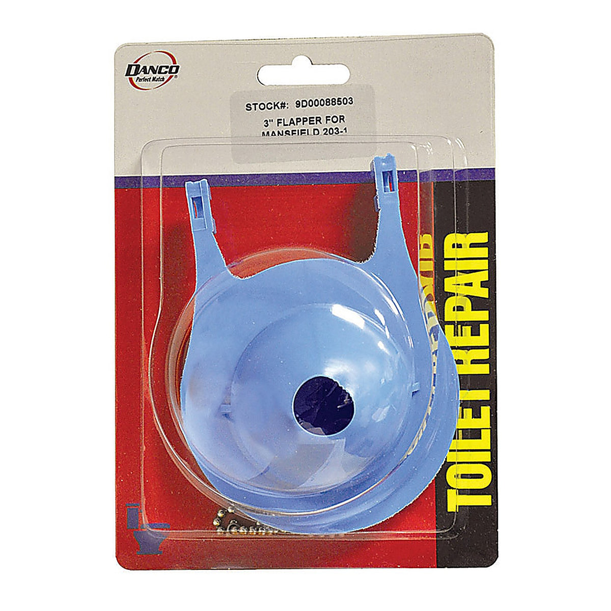 Danco - 9D00088503 - Toilet Flapper Blue Rubber for Mansfield