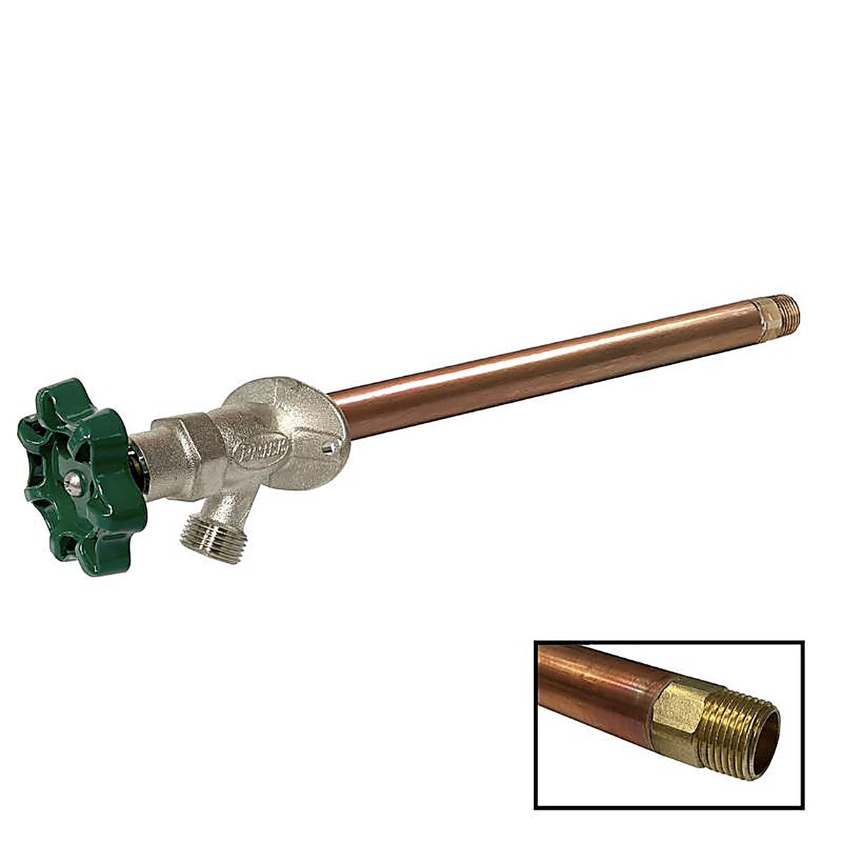 Prier - C-134D12-BULK - C-134 Series 1/2 In. MPT X 1/2 In. Sweat Brass Freezeless Wall Hydrant