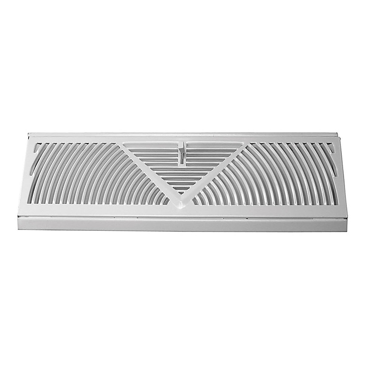 Tru Aire - C118SW - 4-1/2 In. H X 18 In. W 3-Way Powder Coat White Steel Baseboard Diffuser