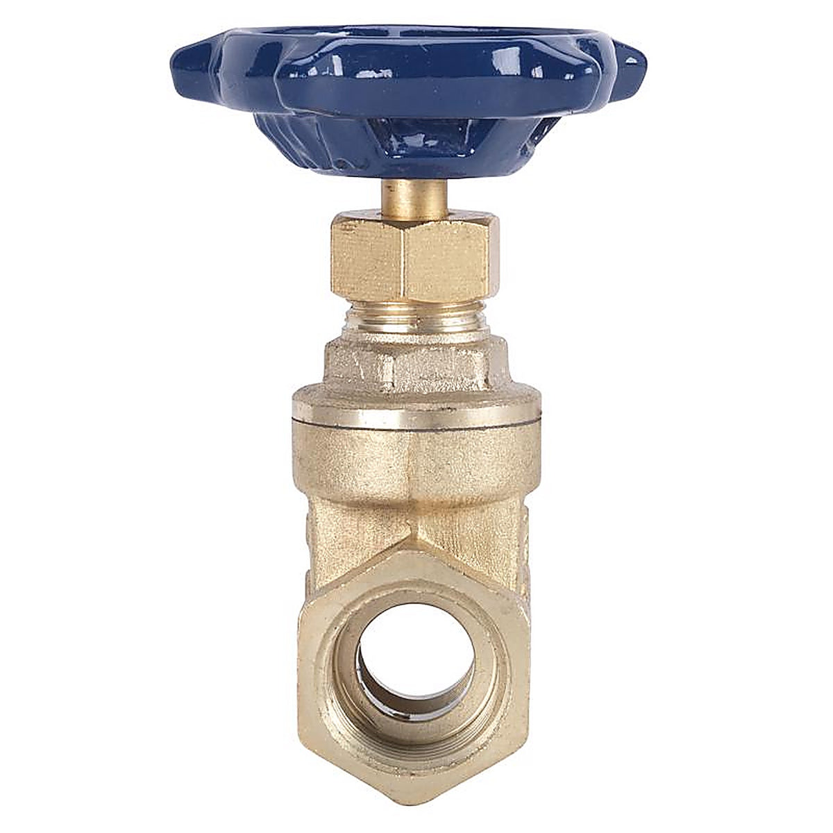 Homewerks 170-2-1 1 in. FIP Brass Gate Valve