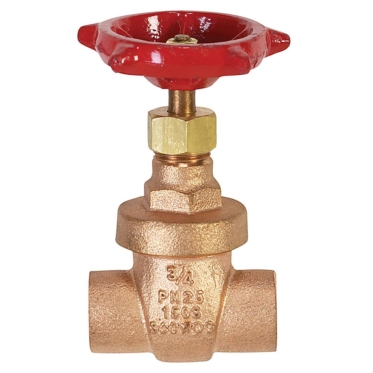 B&K - 100-704NL - Proline 3/4 In. Sweat Brass Gate Valve