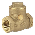 Homewerks 240-2-1 1 in. D X 1 in. D FIP Brass Swing Check Valve