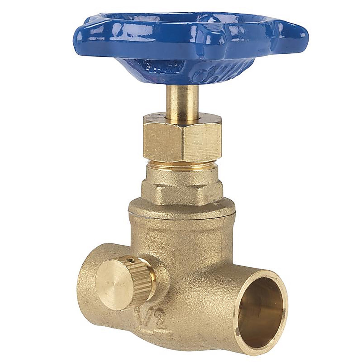 Homewerks 220-4-34 3/4 in. Sweat X 3/4 in. Sweat Brass Stop Valve