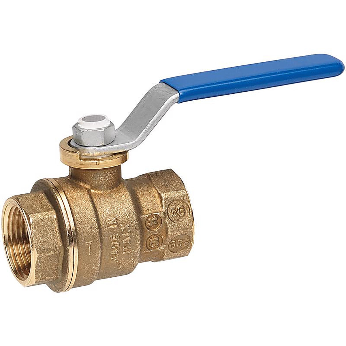 Homewerks 116-2-1 1 in. Brass FIP Ball Valve Full Port
