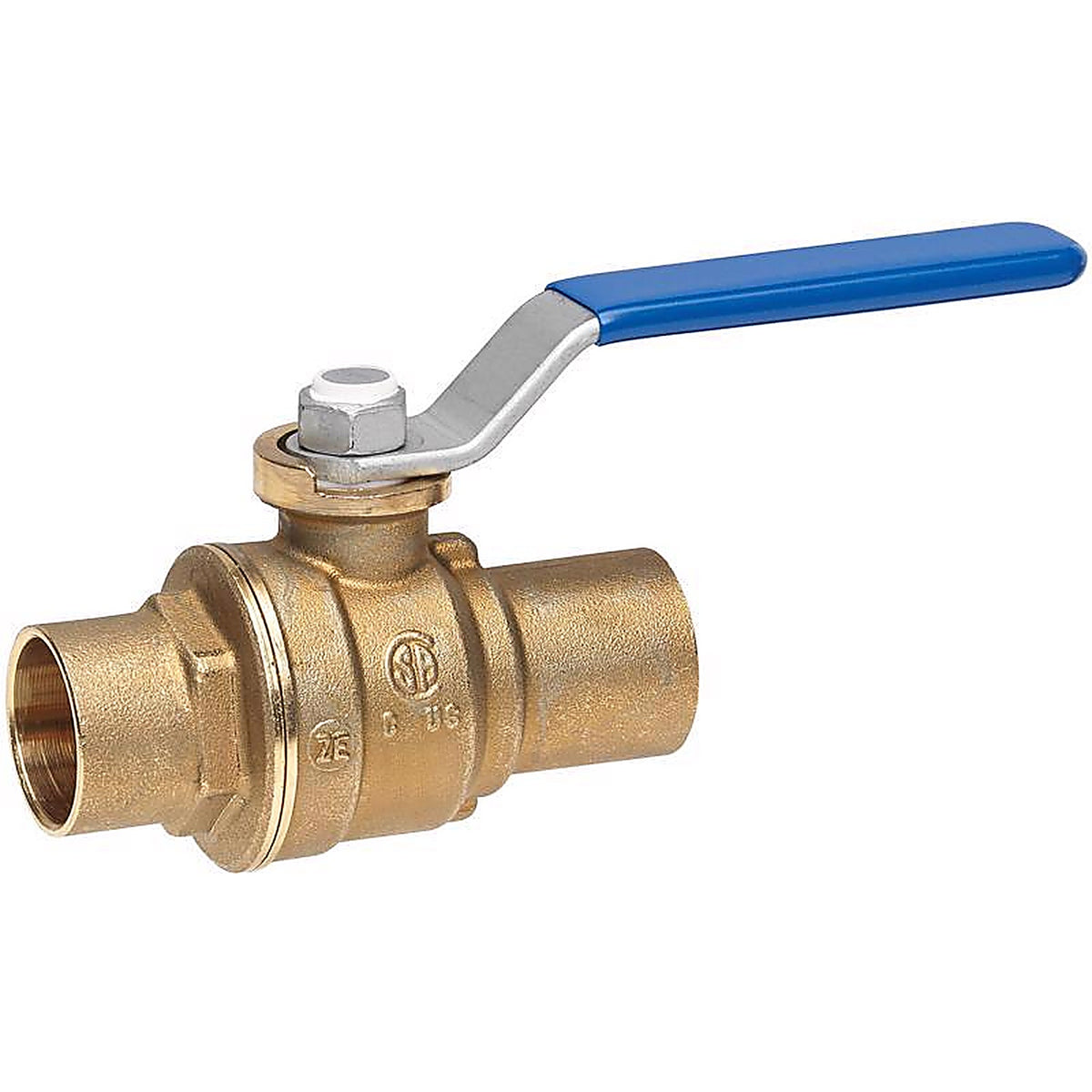 Homewerks 116-4-12 1/2 in. Brass Sweat Ball Valve Full Port