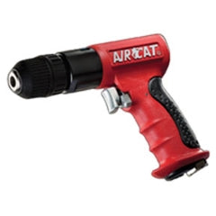AIRCAT - 4338 - 3/8 Composite Quiet Reversible Drill with Jacobs Chuck