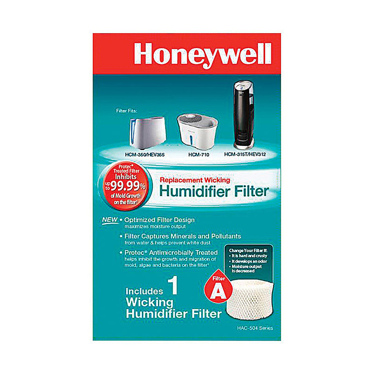 Honeywell - HAC504PF1V2 - Humidifier Filter 1 Pack