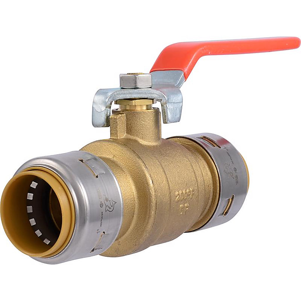 SharkBite 22223-0000LFA 1 in. Brass Push Fit Ball Valve