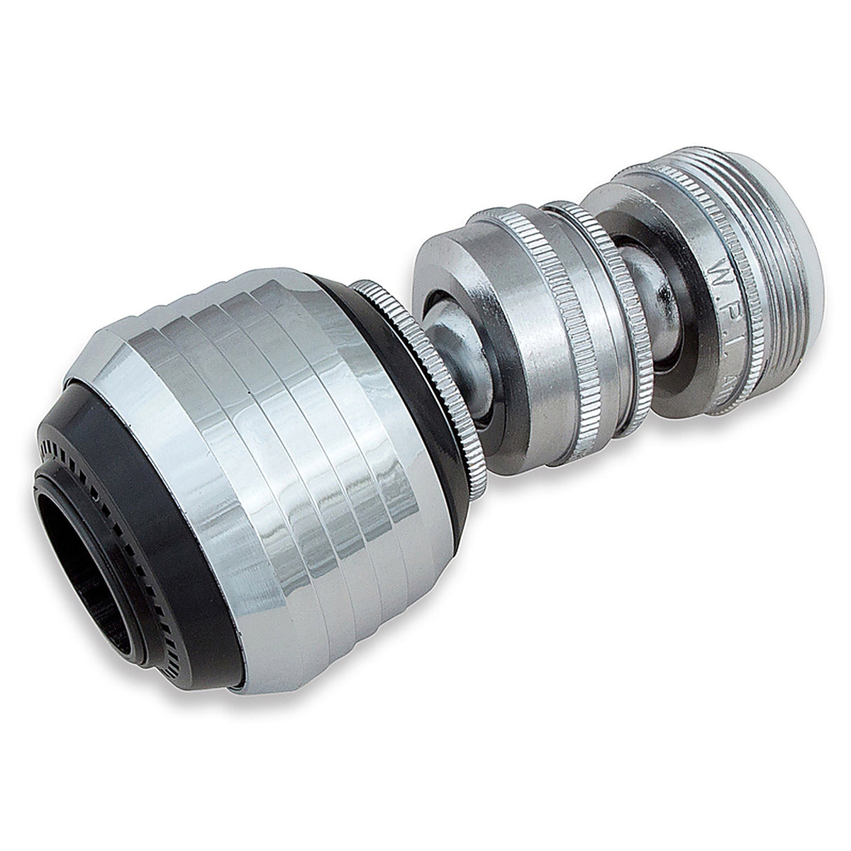 Whedon - SU8C - Super Spray Dual Thread 15/16 In.- 27M X 55/64 In.-27f Chrome Swivel Sprayrator