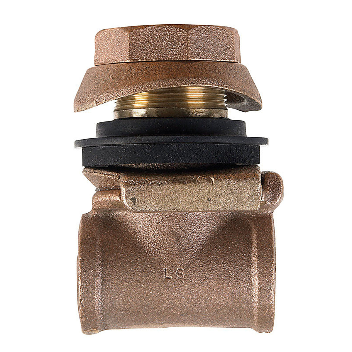 Campbell B-20XLF Red Brass Pitless Adapter