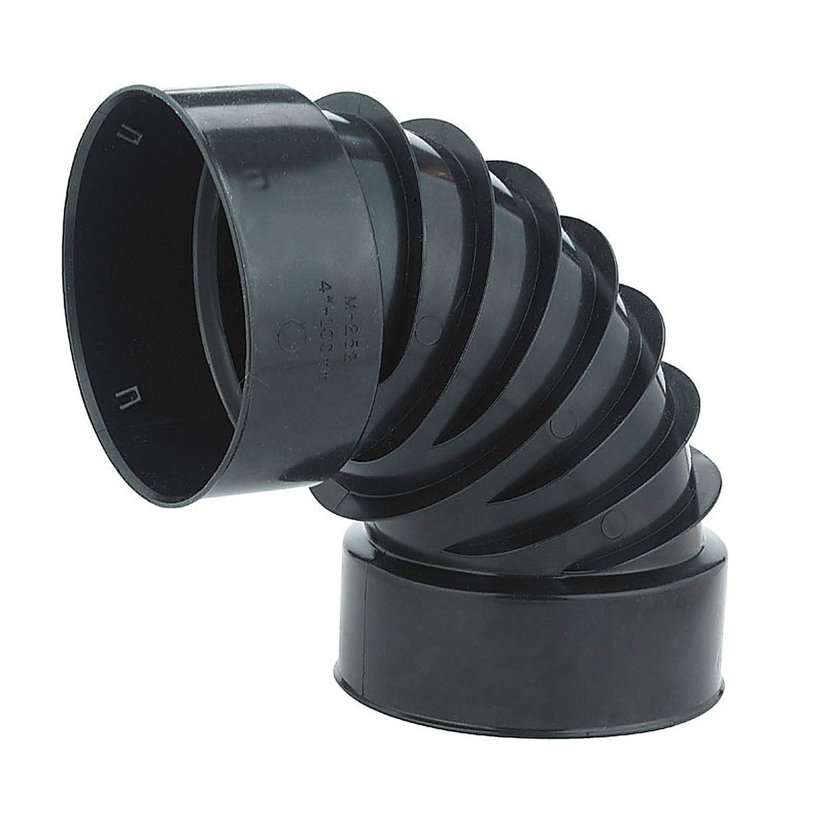 Advanced Drainage Systems 0490AA 4 in. Snap x 4 in. Dia. Snap Polyethylene 90 Degree Elbow