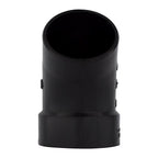 Charlotte Pipe ABS003231200 4 in. Hub x 4 in. Dia. Spigot ABS 45 Degree Elbow