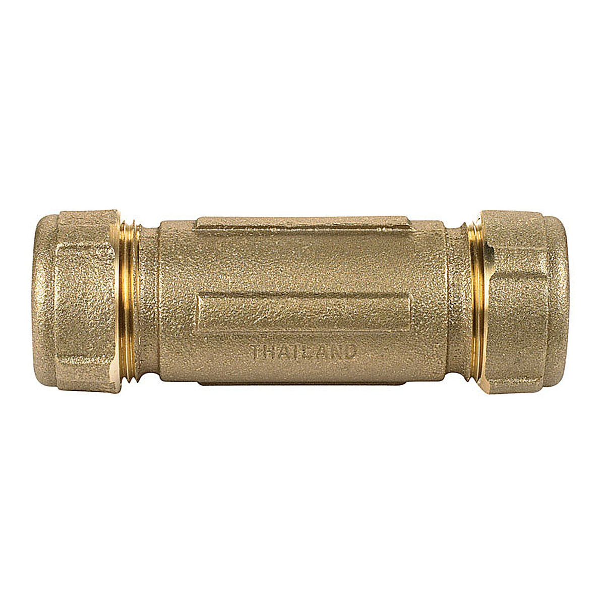 Mueller 160-305NL ProLine 1 in. CTS x 3/4 in. Dia. CTS Brass Coupling