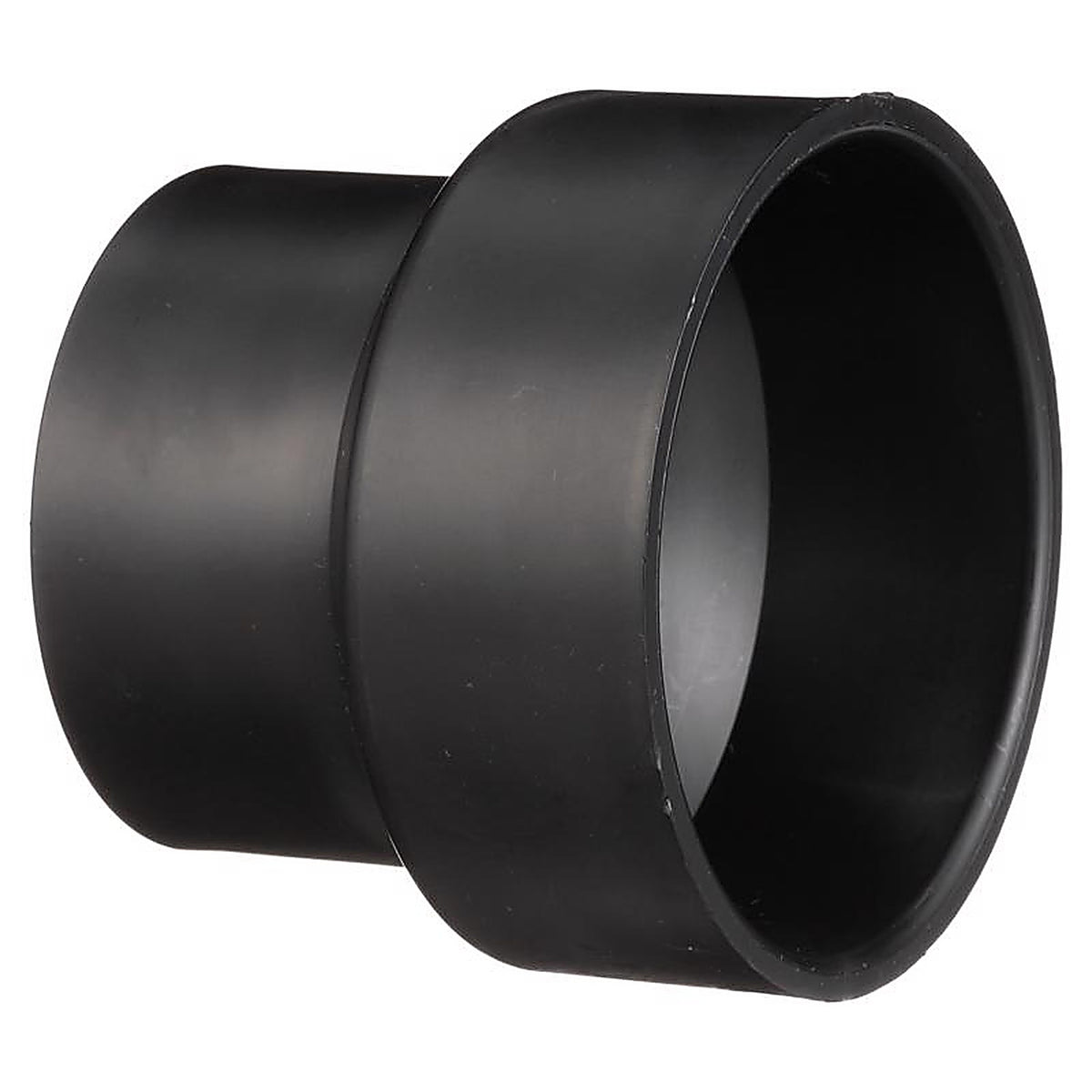 Charlotte Pipe ABS001021400 3 in. Hub x 4 in. Dia. Hub ABS Coupling