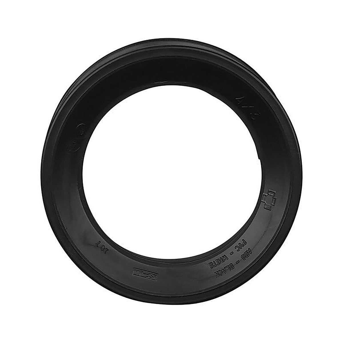 Charlotte Pipe ABS001071600 4 in. Hub x 3 in. Dia. Spigot ABS Flush Bushing