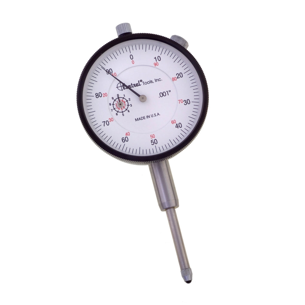 Central Tools 4345 Dial Indicator Range 1in.
