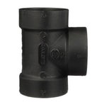 Charlotte Pipe ABS004410800 2 in. Hub x 2 in. Dia. Hub ABS Vent Tee