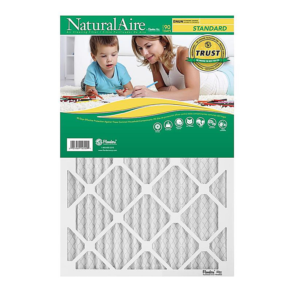 NaturalAire - 84858.01165215 - 16-1/2 In. W X 21-1/2 In. H X 1 In. Synthetic 8 MERV Pleated Air Filter 1 Pack
