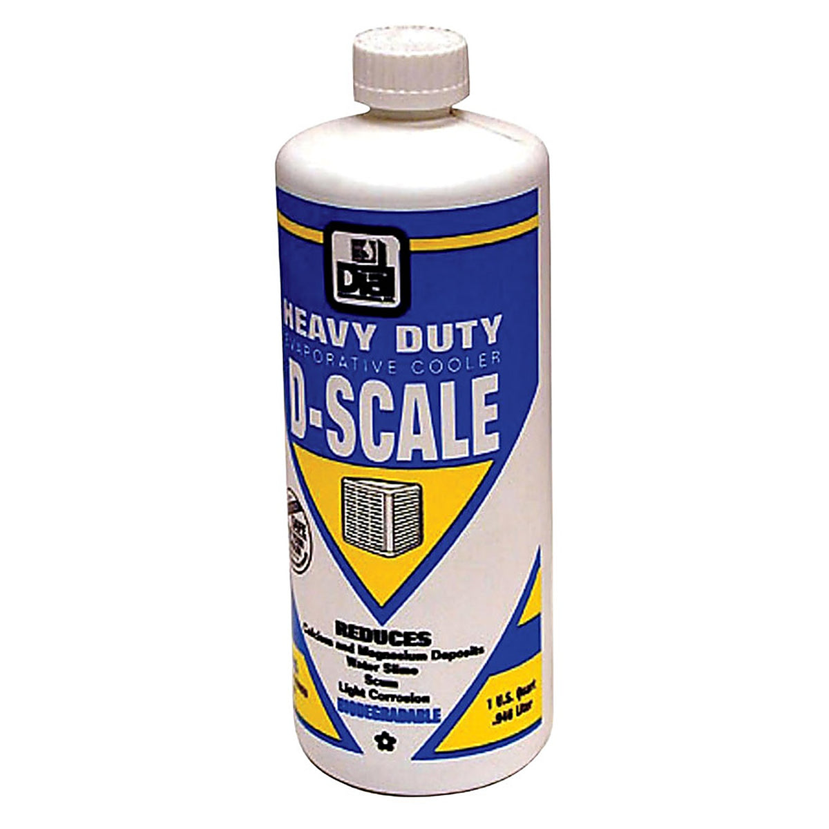 Dial 5242 9-1/4 in. H x 3-1/4 in. W Plastic White Heavy Duty D-Scaler