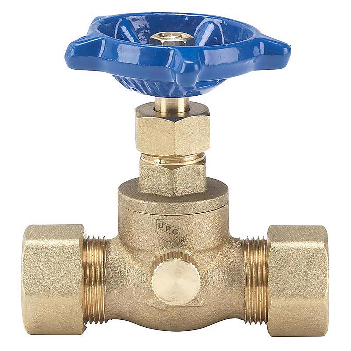 Homewerks - 220-1-34 - 3/4 In. Compression X 3/4 In. Compression Brass Stop and Waste Valve