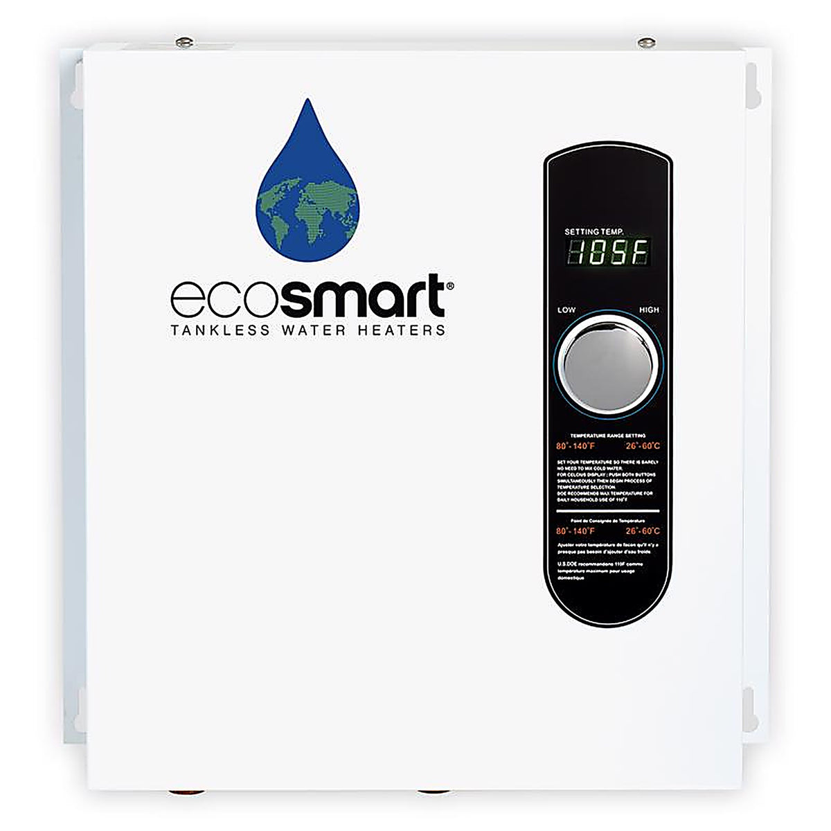 Ecosmart - ECO 27 - 27000 W Tankless Electric Water Heater