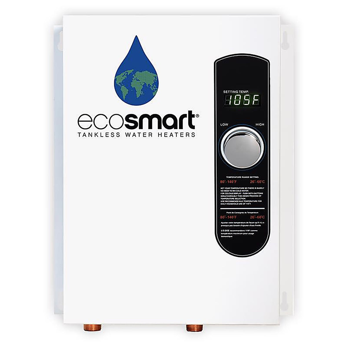 Ecosmart - ECO 18 - 18 W Tankless Electric Water Heater