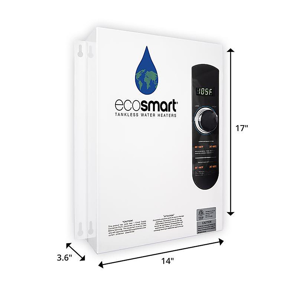 Ecosmart - ECO 18 - 18 W Tankless Electric Water Heater
