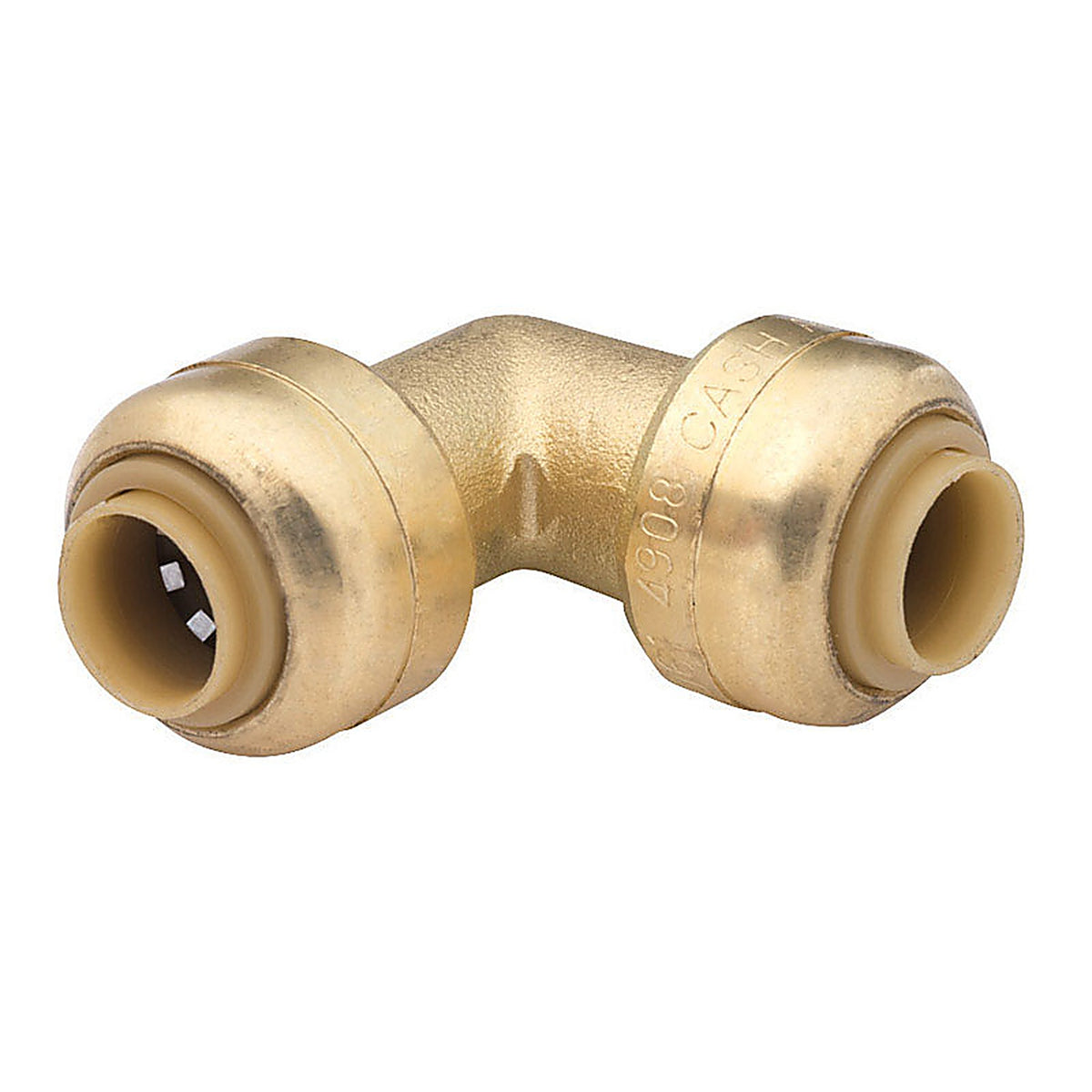 SharkBite U244LFA 1/4 in. Push x 1/4 in. Dia. Push Brass Elbow