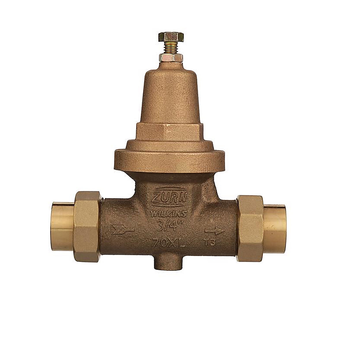 Wilkins - 34-70XLDU - Zurn 3/4 In. Fnpt Bronze Water Pressure Reducing Valve 3/4 In. Fnpt 1 Piece