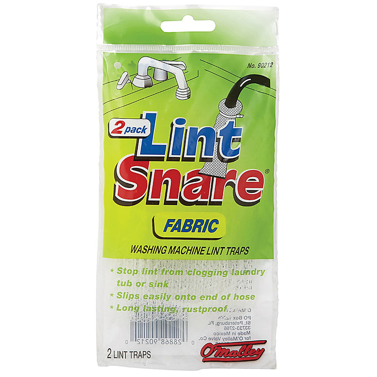 Omalley - 90212 - 2 Pack Lint Trap