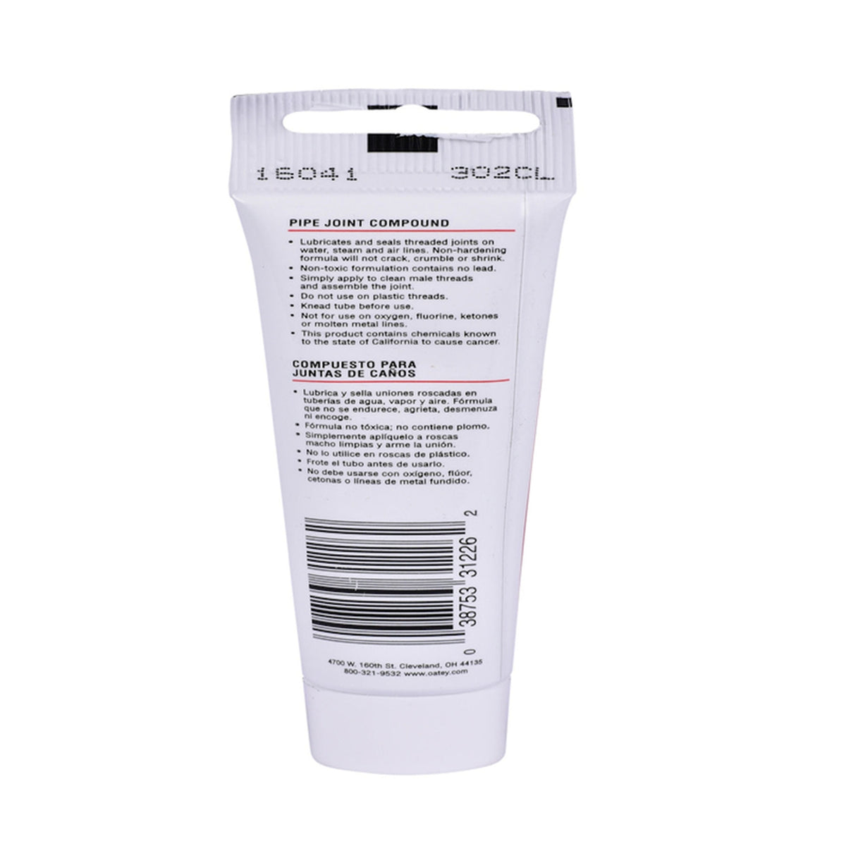 Oatey 31226 Gray Pipe Joint Compound 1 oz.