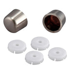 Plumb Pak PP835-30DBNL Toilet Tank Bolt Caps Brushed Plastic