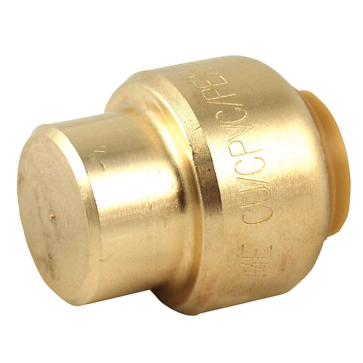 SharkBite U512LFA 3/8 in. Push Brass End Stop