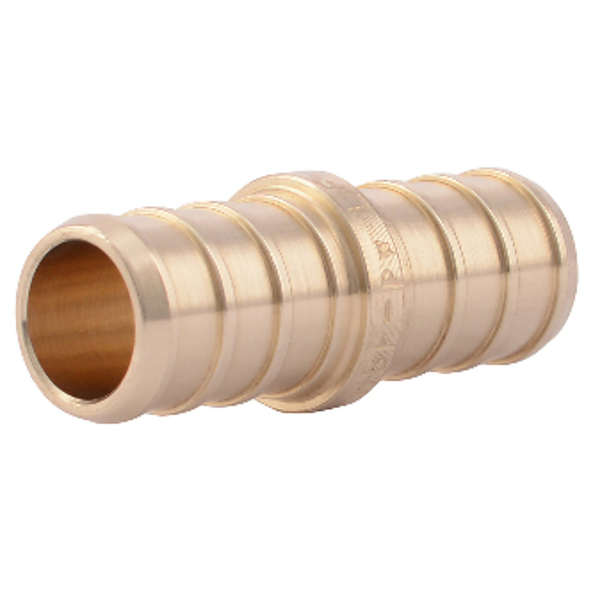 SharkBite UC008LFA10 1/2 in. PEX x 1/2 in. Dia. PEX Brass Coupling